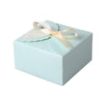 thumbnail image 1 of Fegute Small Gift Box With Bow Paper Treat Box for Holiday Season Party Supplies Multicolor Suitable for Birthdays Weddings Christmas 9x9x5cm Event Decor, 1 of 6