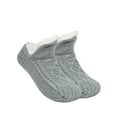 thumbnail image 1 of Fegute Winter Fuzzy Fleece-Lined Slipper Socks with Grippers for Adults and Kids Soft Warm Cozy Non-Slip Home Wear Perfect for Cold Mornings Stylish Patterns Various Sizes, 1 of 8