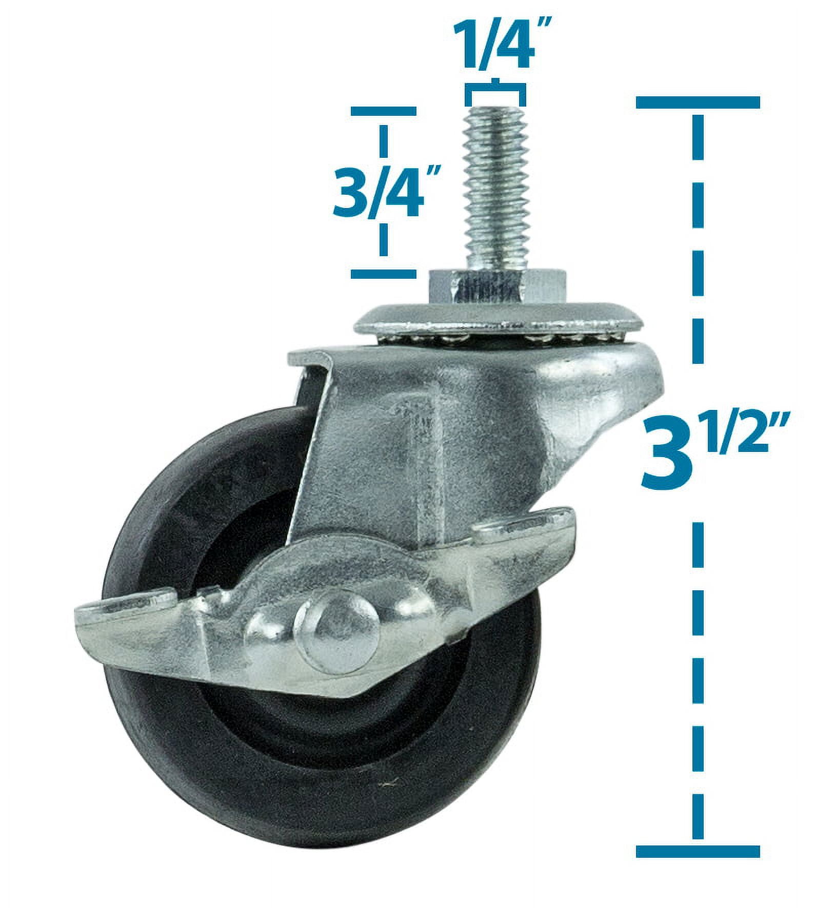 Feherguard HV7041 Caster Set for Hv Sign Metal - Walmart.com