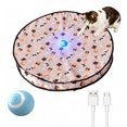 thumbnail image 1 of FeiBiQiuBi Meowball Mat, Interactive Cat Toy Pouch Hide and Seek Bag, Rechargeable Automatic Moving Pet Chaser for Indoor Cats Self Play, 1 of 5