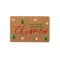 thumbnail image 1 of FeiFu 15.7x23.6in Christmas Floor Mat Soft Fabric Festive Decor Dirt Proof Mat with Fine Edge for Entryway Bedroom Living Room Kitchen​, 1 of 3