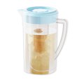thumbnail image 1 of FeiFu 2 Liter Capacity Cold Brew Pitcher Refrigerator Drink Dispenser Fruit Infuser Teapot Beverage Container for Lemonade Iced Tea Kitchen Home Bar Events, 1 of 5