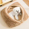 thumbnail image 1 of FeiFu 3-in-1 Foldable Pet Bed Blanket Mat Semi-Enclosed Cozy Sofa Cats Nest Washable Soft Comfortable Bed for Small Dogs Cats Indoor Sleeping Resting, 1 of 6
