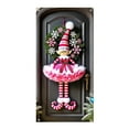 thumbnail image 1 of FeiFu 35.4×70.8 Inch Christmas Door Cover Door Curtain Holiday Door Wall Decoration Enhances Holiday Vibe Suitable for Door or Wall Decor Indoor Outdoor Use, 1 of 6