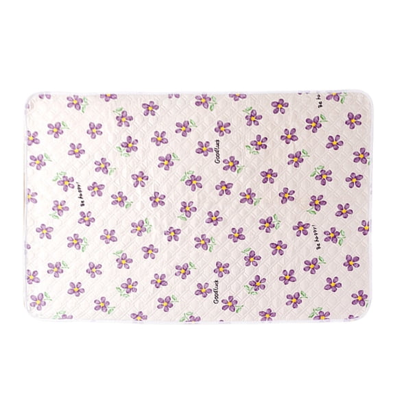 FeiFu 59.1x39.4 Inches Waterproof Washable Mattress Pad Suitable for Elderly Care Menstrual Periods Small Mattress Waterproof Blocks Leaks Washable Design
