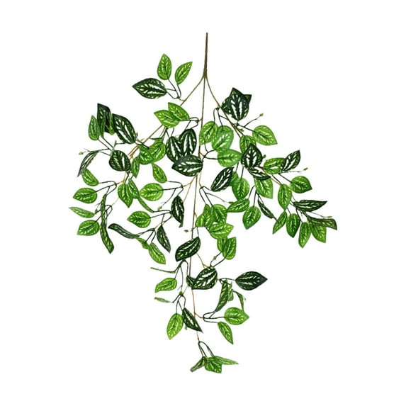 FeiFu Artificial Trailing Ferns for Bathrooms Faux Plants, Shower Wall Hanging Spa-Style Decoration Indoor Hanging Baskets Wedding Garland Decoration