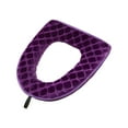 thumbnail image 1 of FeiFu Autumn and Winter Toilet Seat Cover Long Plushs Thickened Toilet Cushion Soft and Warm for Cold Seasons Adds Comfortable to Bathroom Use, 1 of 5