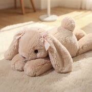 FeiFu Bunny Plush Toy, Lying Down Floppy Ear Rabbit Stuffed Animal, Soft Plush Rabbit Doll for Home Decor, Conejo de Peluche