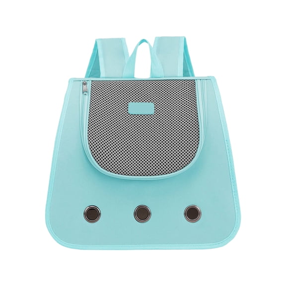 FeiFu Cats Carrier Bag - Foldable Breathable Pet Backpack for Cats Dual-Shoulder Design for Outdoor Walking Travel Hiking Ventilated Mesh Windows