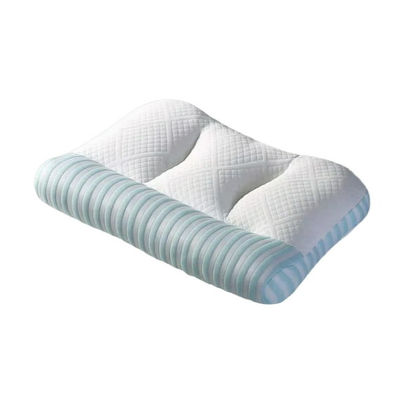 FeiFu Cervical Support Pillow Sleep Aid Pillow Insert 3D Pillow for Home Use Ergonomic Neck Pillow for Pain Relief Better Sleep
