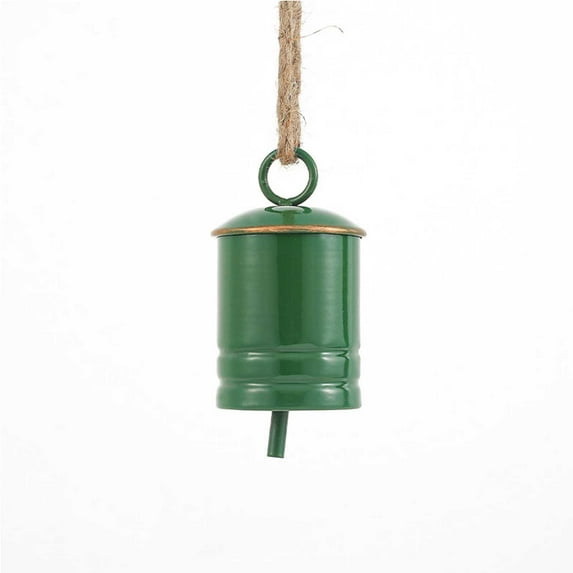 FeiFu Christmas Bells Wind Chime Bells Wind Chime Makes Clear Pleasant Sound Christmas Theme Design Suitable for Hanging on Tree Porch or Window