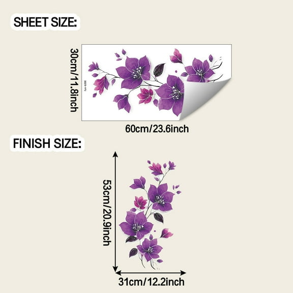 FeiFu Christmas Decorative Wall Stickers Creatives Colorful Bathroom Toilet Stickers Home Decor Wall Stickers Water-Proof Window Décor Ornaments