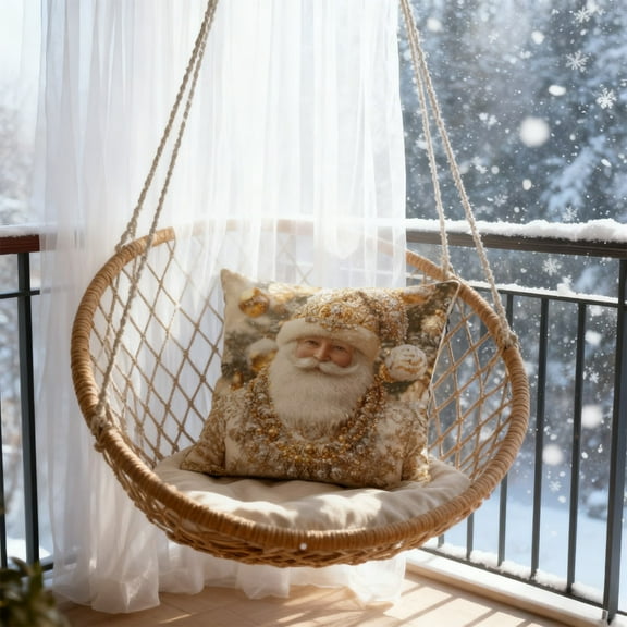 FeiFu Christmas Printed Pillow Cover Series Home Sofa Decorative Cushion Covers Bedroom Pillow Covers Multiple Christmas Print Options to Choose From