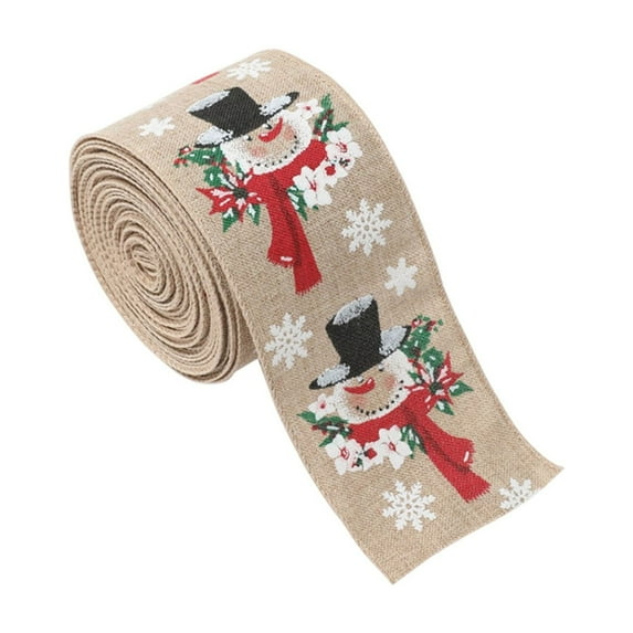 FeiFu Christmas Ribbon Decoration Suitable for Wrapping Gifts,Decorating Christmas Trees or Wreaths Boosts Festive Dressing Up (2M Length)​