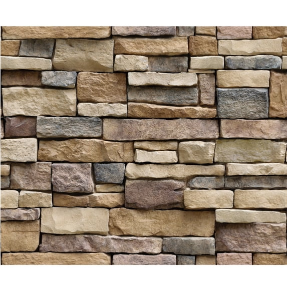 FeiFu Classic Faux Tile Stickers Self-Adhesive Wall Tile Decals 45*45cm 1pc for Kitchen Bathroom Backsplash Home Decor Self-Adhesive Wall Stickers Ceramic Tile Stickers