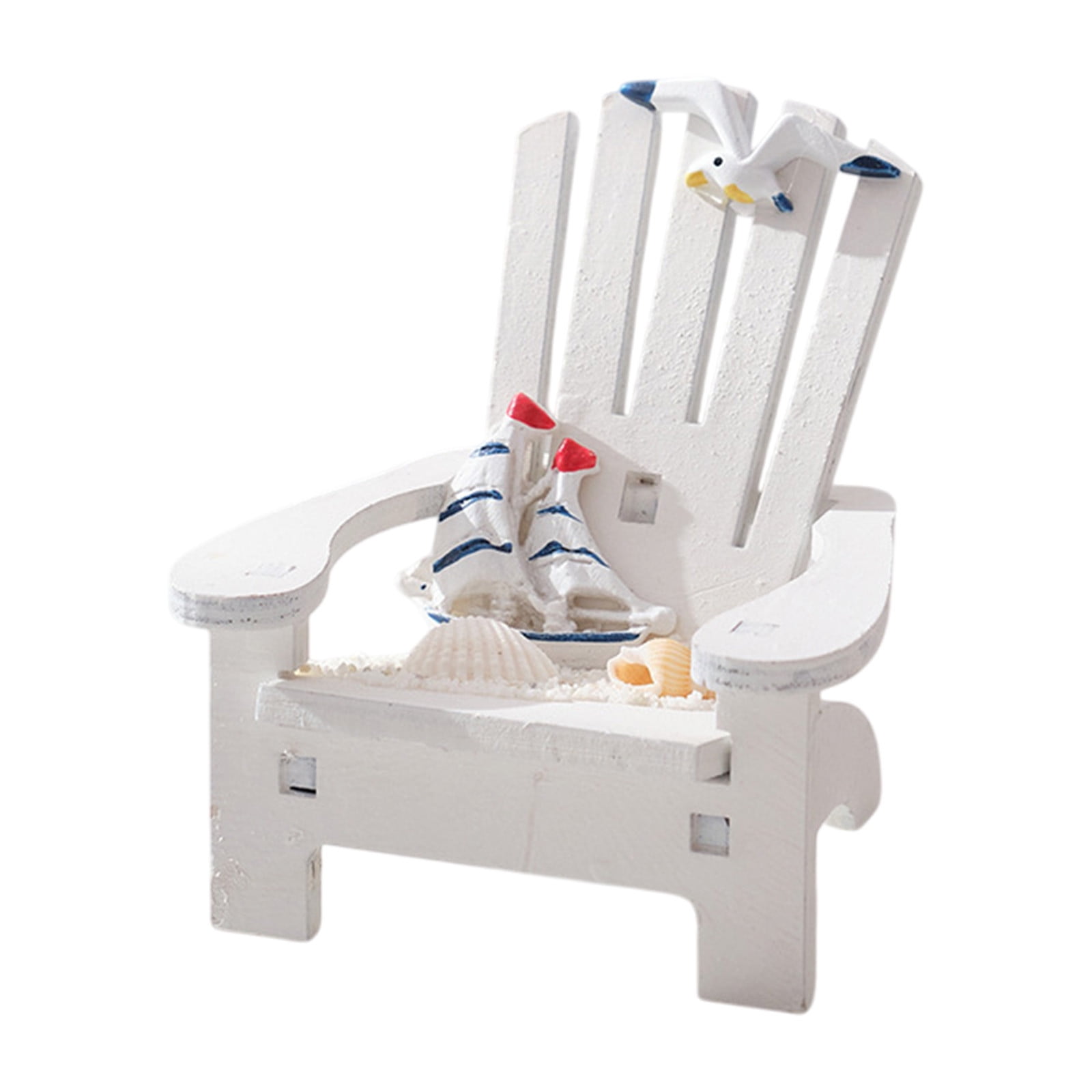 Picture of FeiFu Decorative Chair Decorative Beach-Themed Shelf Decor Nautical ...