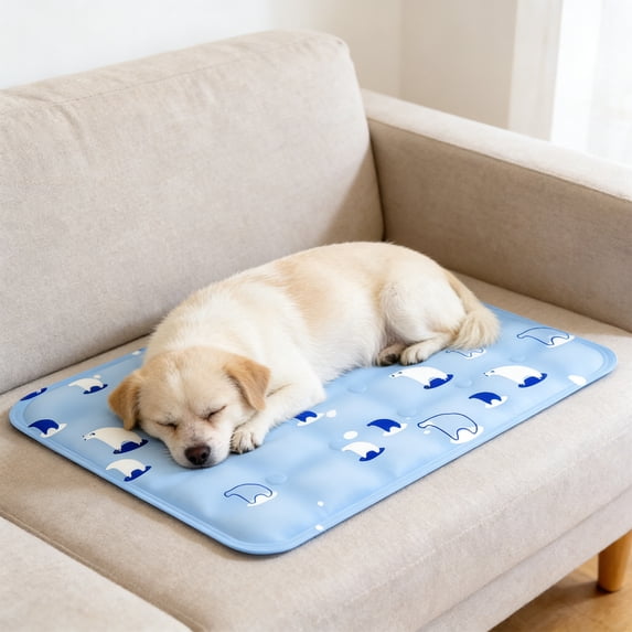 FeiFu Dog Cooling Mat Waterproof Outdoor Pet Cooling Mat Washable Summer Cats Sleeping Blanket Cats Dog Cushion Pad Sleeping Cool Mat