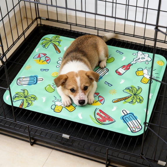 FeiFu Dog Cooling Mat Waterproof Outdoor Pet Cooling Mat Washable Summer Cats Sleeping Blanket Cats Dog Cushion Pad Sleeping Cool Mat