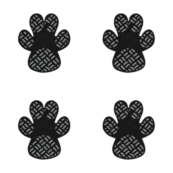 FeiFu Dog Paw Traction Pads, Self-Adhesive Pet Foot Grips, Traction Control Mat Stickers, Wear-Resistant 4-Pack for Dogs Walking Safely.