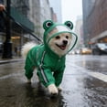 thumbnail image 1 of FeiFu Dog Raincoat with Hood,Waterproof Reflective Rain Jacket Quickly-Drying Rain Raincoat for Small Medium Large Dogs, 1 of 6