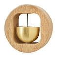 thumbnail image 1 of FeiFu Door Suction Entryway Dopamine Wind Chime Magnetic Walnut Wood Doorbell Refrigerator Magnetic Type Home Decor Wind Chime Magnetic Door Type Decorative Sound Accessory​, 1 of 5