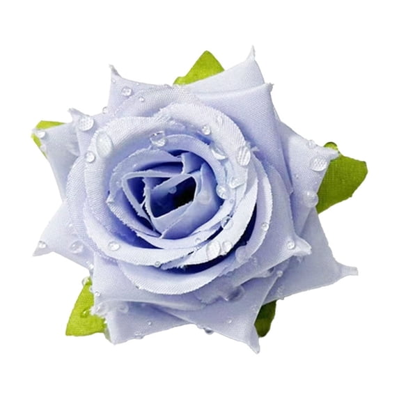 FeiFu Faux Blossoms Head DIY Craftes Supplies Silk Flower Components Handmade Decor Realistic Floral Design Creatives Decor