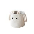 thumbnail image 1 of FeiFu Foldable Clothes Containment Hamper Sisal Rope Handle Laundry Basket Foldable Dirty Clothes Bin for Dorm Bedroom Bathroom College Apartment(Medium Size), 1 of 5