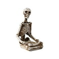 thumbnail image 1 of FeiFu Halloween Ceramic Candle Holders Ceramic Sturdy Fits Halloween Theme Holds Candles for Ambience Desktop or Mantel Decor, 1 of 6