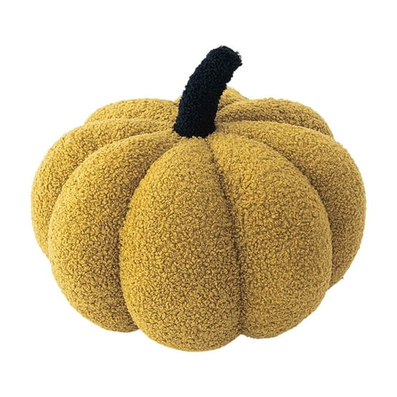FeiFu Halloween Decor Pumpkin Pillow Plush Pumpkin Pillow 13.8 inches Festive Halloween Decoration Soft Throw Pillow for Sofa