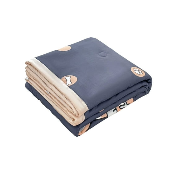 FeiFu Ice Silk Cooling Blanket Double Sided Thin Summer Blanket Soft Lightweight Cold Blanket Breathable for Warm Nights Air Conditioning