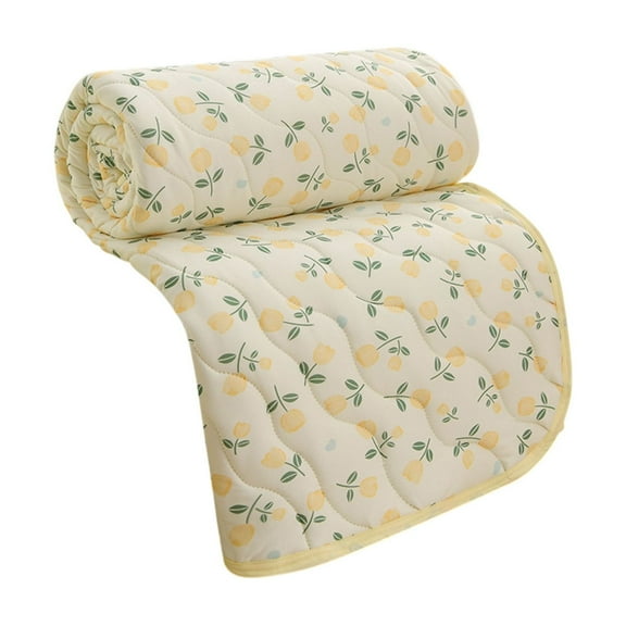 FeiFu Ice Silk Cooling Quilt Air Conditioning Bed Cover Machine Washable Quilt Core Summer Thin Layer Singles Double Bed Blanket