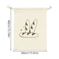thumbnail image 1 of FeiFu Linen Bag Reusable French Bread Storage Bag Drawstring Closure Bread Bag for Baking and Kitchen Organization, 1 of 2