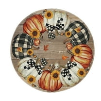 FeiFu One Sided Printed Linen-Like Placemats Linen-Like Texture Protects Table from Stains for Daily Use Suitable for Dining Table Decor Matches Various Home Styles