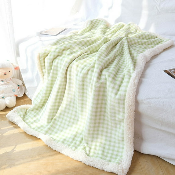 FeiFu Pet Blanket Winter Warm Small Quilt 70*50cm Soft Flannel Fleece Pet Throw Blanket Cold-Proof Washable Couch Bed Mat for Dogs Cats Small Pets Indoor Use