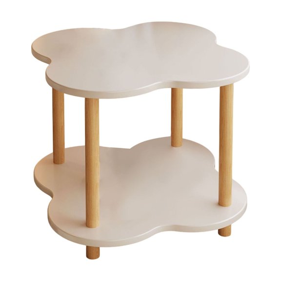 FeiFu Solid Wood Table with Natural Wood Texture Suitable for Home Office Living Room Stylish Design Fits Various Decor and Practical Easy to Match with Different Furniture