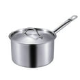 thumbnail image 1 of FeiFu Stainless Steel Milk Pot Small Saucepan for Home Kitchen Milk Heating Pot Mini Cooking Pot with Pour Spout Even Heating Saucepan​, 1 of 5