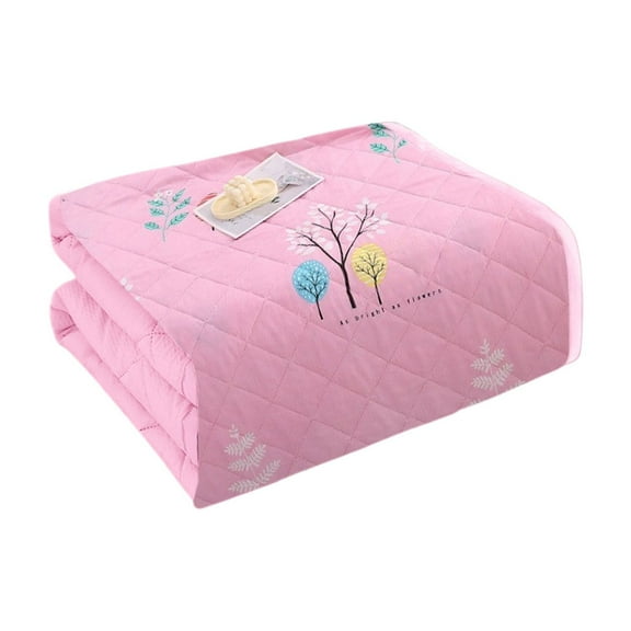 FeiFu Summer Quilt Super Soft Clouds Cool Layer Air Conditioned Thin Student Dormitory Cover Machine Washable Home Textile Decor