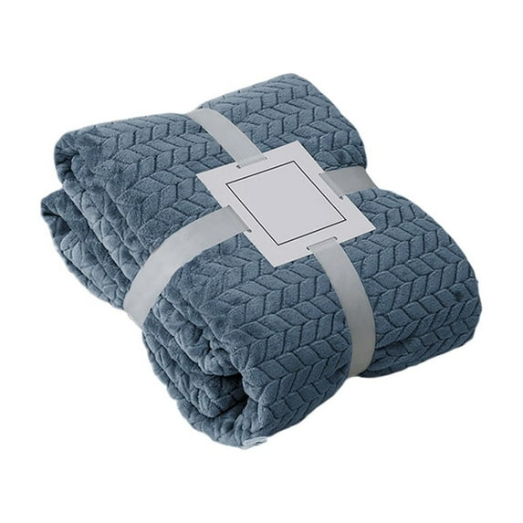 FeiFu Summertime Blankets Soft Fuzzy Multifunctional Cover Layer Nap Throw Flannel Cozy Bed Machine Washable Lightweight Fabric Home Textile