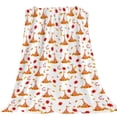 thumbnail image 1 of FeiFu Thanksgiving Maple Leaf Throw Blanket Sofa Blanket Festive Thanksgiving Design Featuring Maple Leaves Soft and Warm Fabric, 1 of 5
