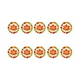 thumbnail image 1 of FeiFu Thanksgiving Tableware Set Including Paper Towels Plates Cups and Tablecloth with Maple Leaf and Pumpkin Patterns Festive Decor for Birthday Party Decoration Supplies, 1 of 5
