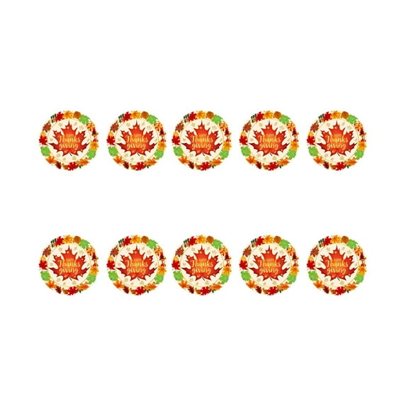 FeiFu Thanksgiving Tableware Set Including Paper Towels Plates Cups and Tablecloth with Maple Leaf and Pumpkin Patterns Festive Decor for Birthday Party Decoration Supplies