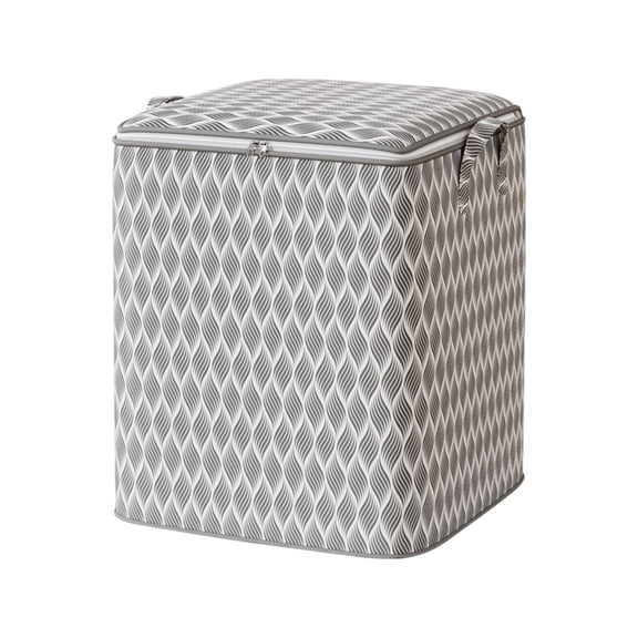 FeiFu Thickened Waterproof Quilt Organizer Totess,Storage Bags for Basement, Attic Long-Term Preservation, Clothes Organizers and Storage Gray