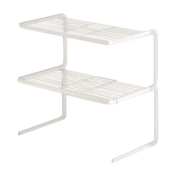FeiFu Three Tier Adjustable Shelf Unit Space Saving Organization Rack for Kitchen Utensils Office Supplies Bedroom Storage Needs Vertical Space