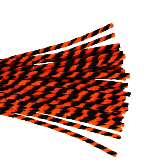 FeiFu Two Tone Twisties Stick Thickened Versatile Christmas Pipe Cleaner Kids DIY Insert Toy Bouquet Making Kit Soft Flexible Pipe Cleaners in Festive Colors