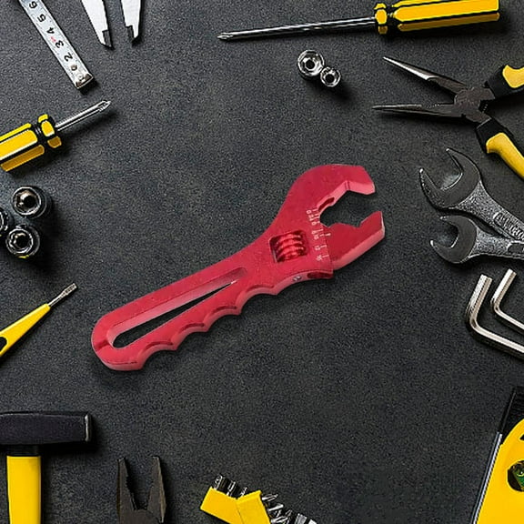 FeiFu Universal Adjustable V-Shaped Oil Pipe Wrench Multi-Functional Spanner for Modified Car Repair Plumbing Maintenance Hand Tool Kit