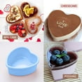 thumbnail image 1 of FeiFu Valentine's Day Heart Silicone Baking Mold Cake Heart Shaped Mold Food Safe Flexible Non stick Easy to Demold for Home Baking DIY, 1 of 6