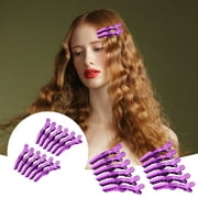 Feiboyy Beauty Salon Supplies Clip Clip Hair Salon Perm Tool Positioning Partition 12Pcs