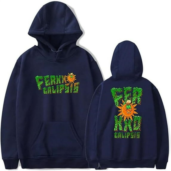 Feid Ferxxo Calipsis Hoodie Rapper Merch Men Women Hooded Casual HipHop Long Sleeve