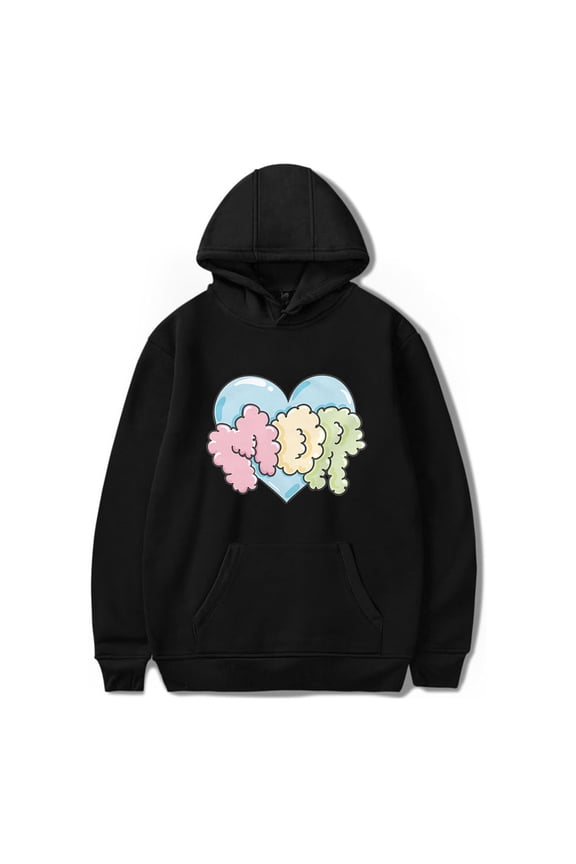 Feid Ferxxo Hoodie Heart Mor Merch Hip Hop For Men/Women Unisex Rapper Long Sleeve Sweatshirt Hooded Streetwear