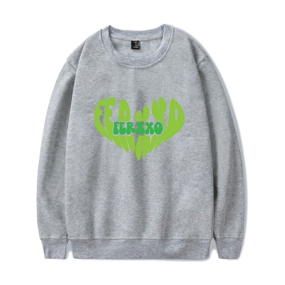 Feid Ferxxo Merch Long Sleeve Crewneck Sweatshirt For Men/Women Hoodies Rapper Casuals Streetwear Top